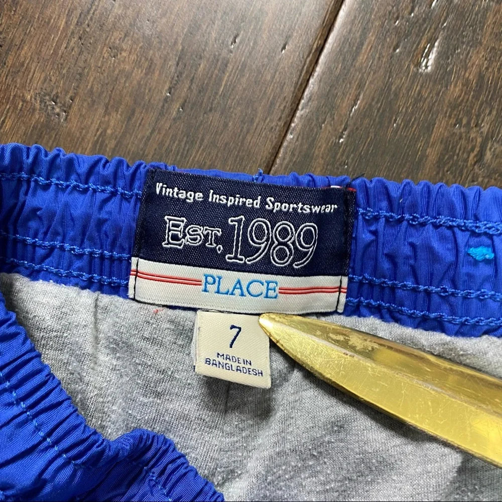The children place waterproof lining pants Kid size 7
